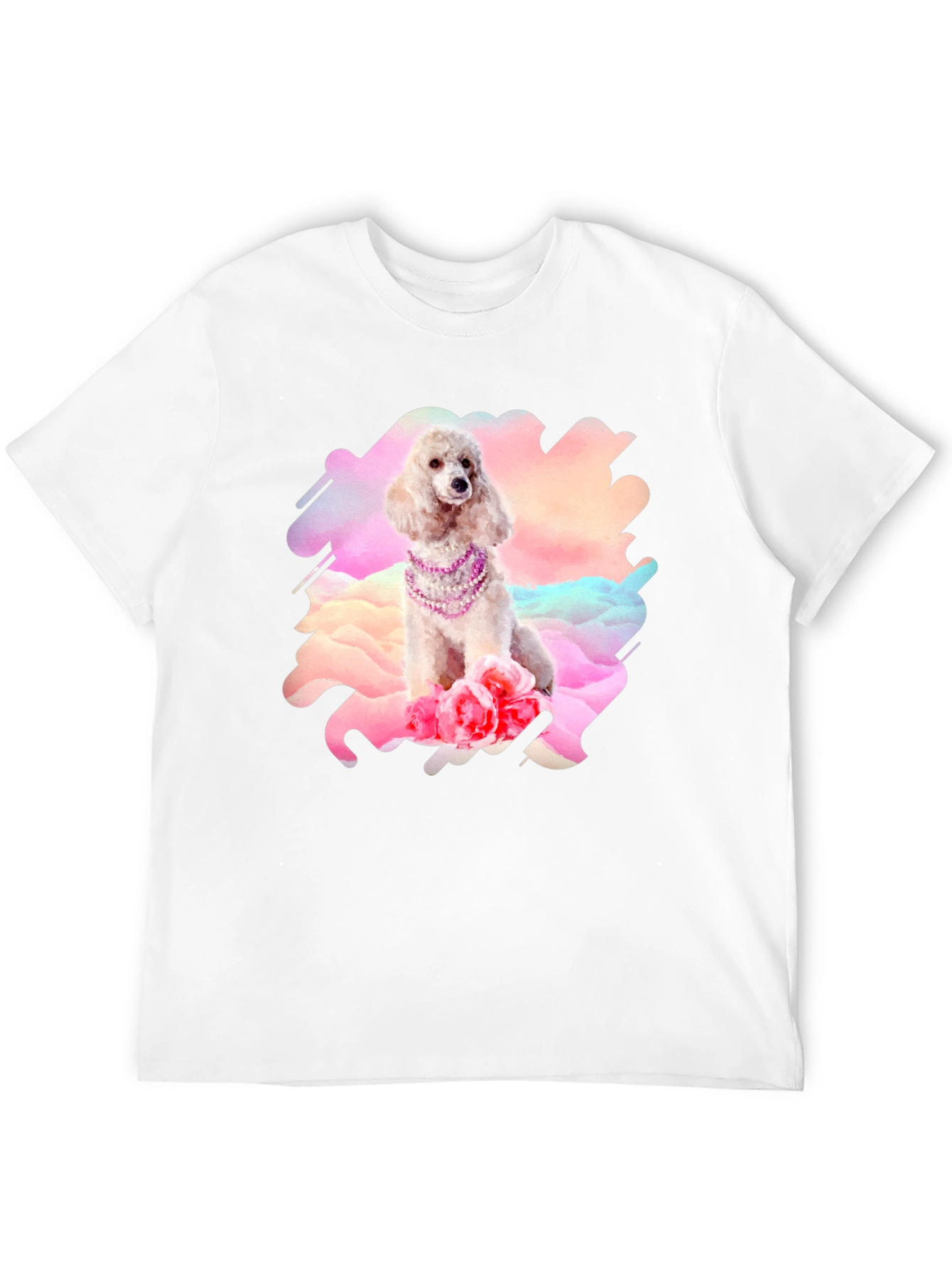 Poodle in Pearls Graphic Tee