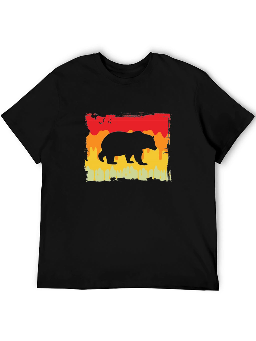 Retro Bear Graphic T-Shirt
