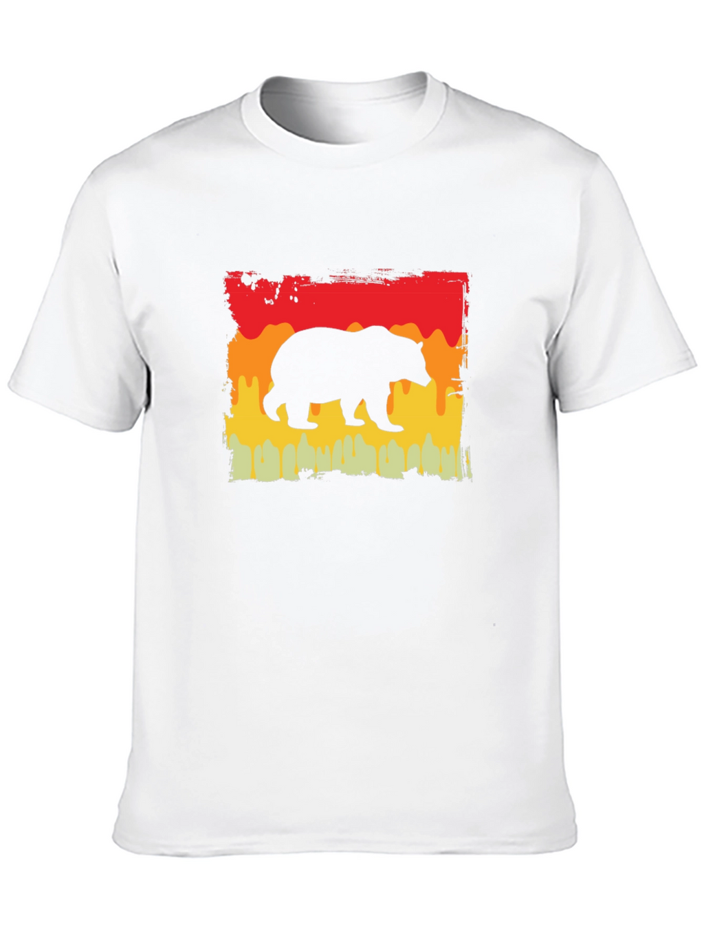 Retro Bear Graphic T-Shirt