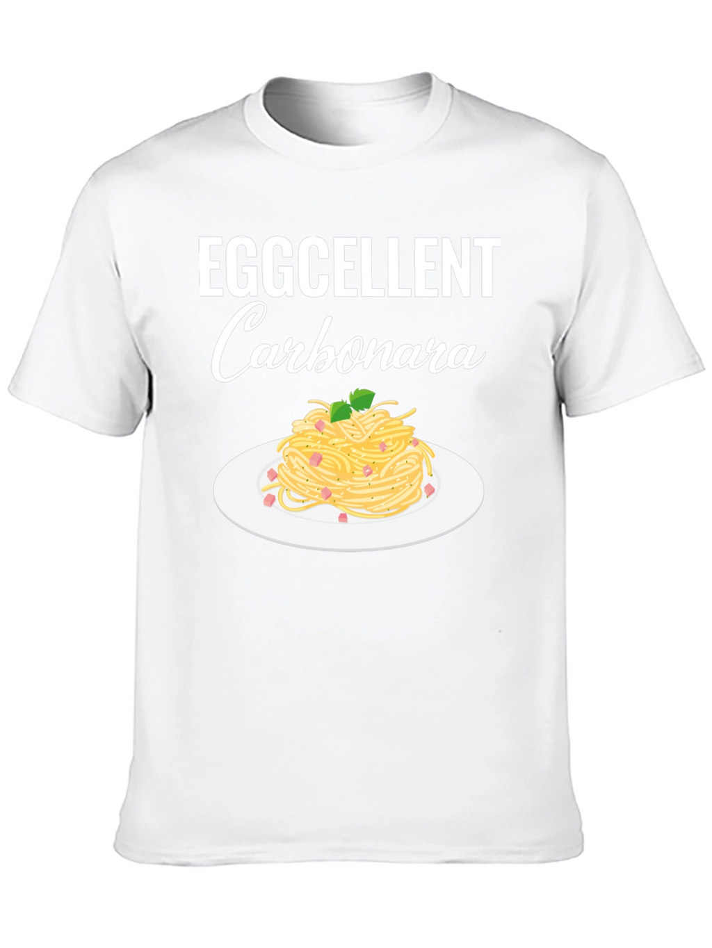 Eggcellent Carbonara T-Shirt - Funny Pasta Lover Tee