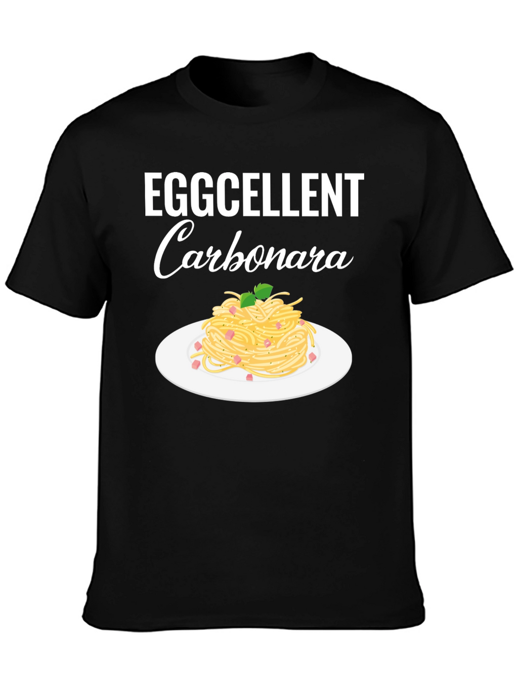 Eggcellent Carbonara T-Shirt - Funny Pasta Lover Tee
