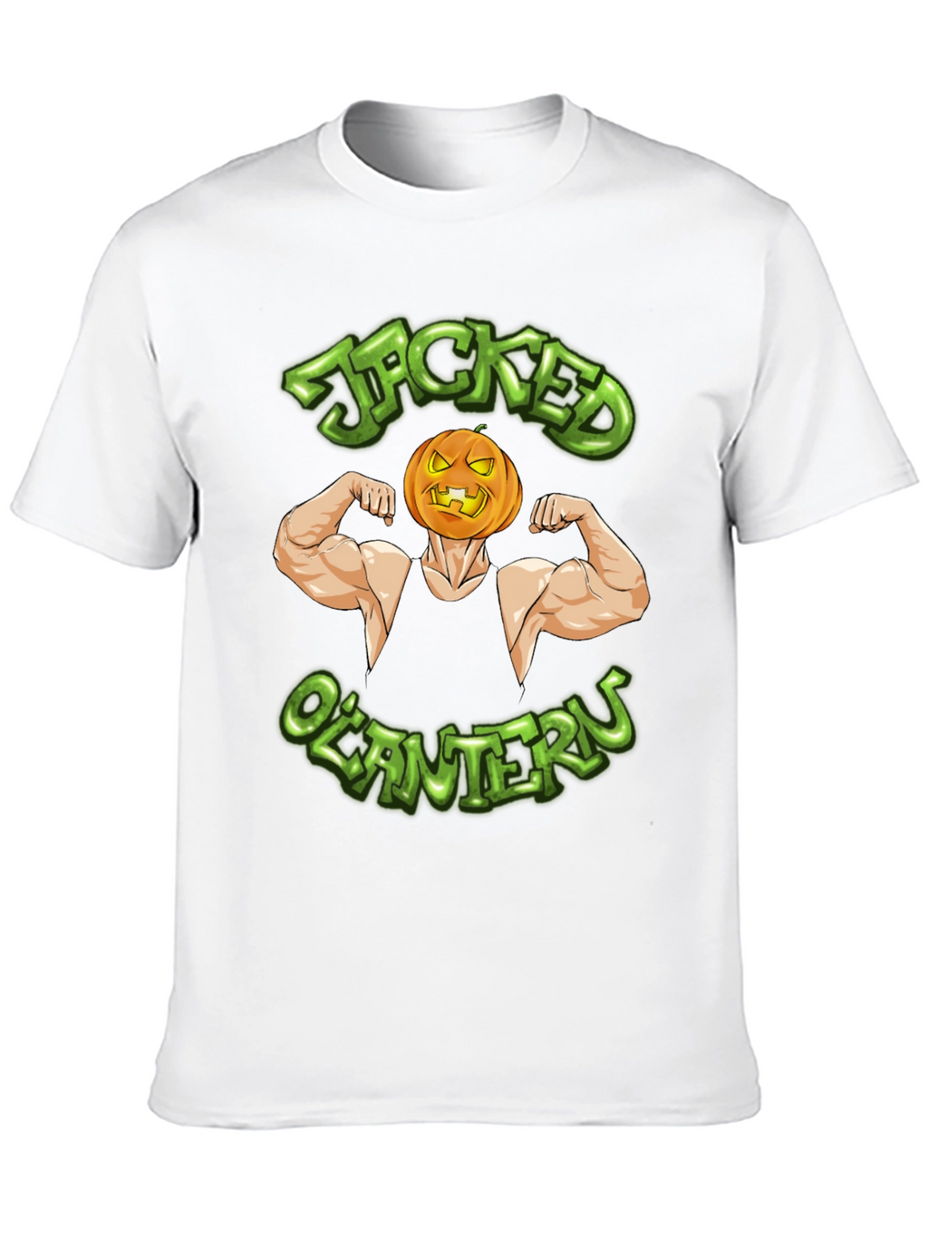 Jacked OLantern Graphic T-Shirt
