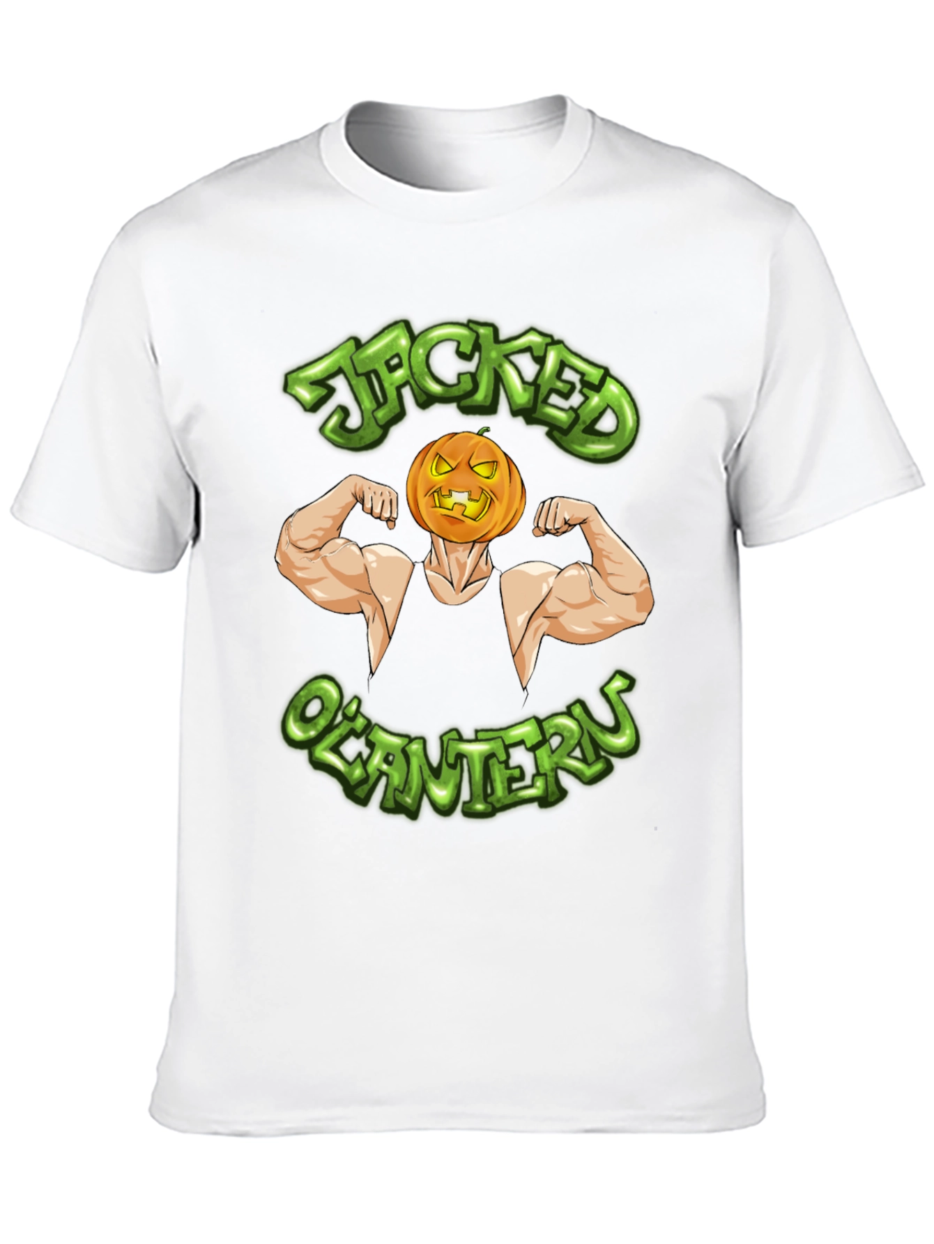 Jacked OLantern Graphic T-Shirt