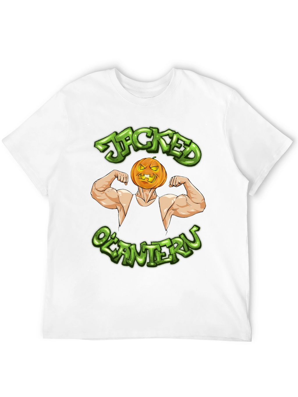 Jacked OLantern Graphic T-Shirt