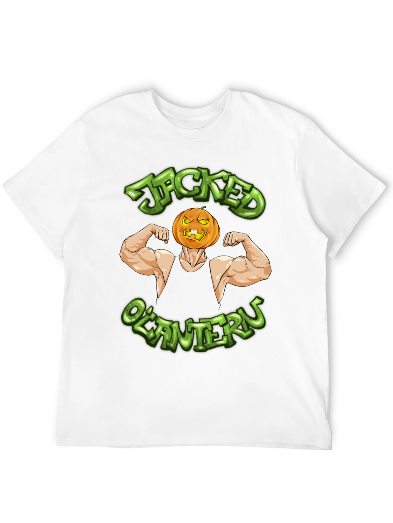 Jacked OLantern Graphic T-Shirt