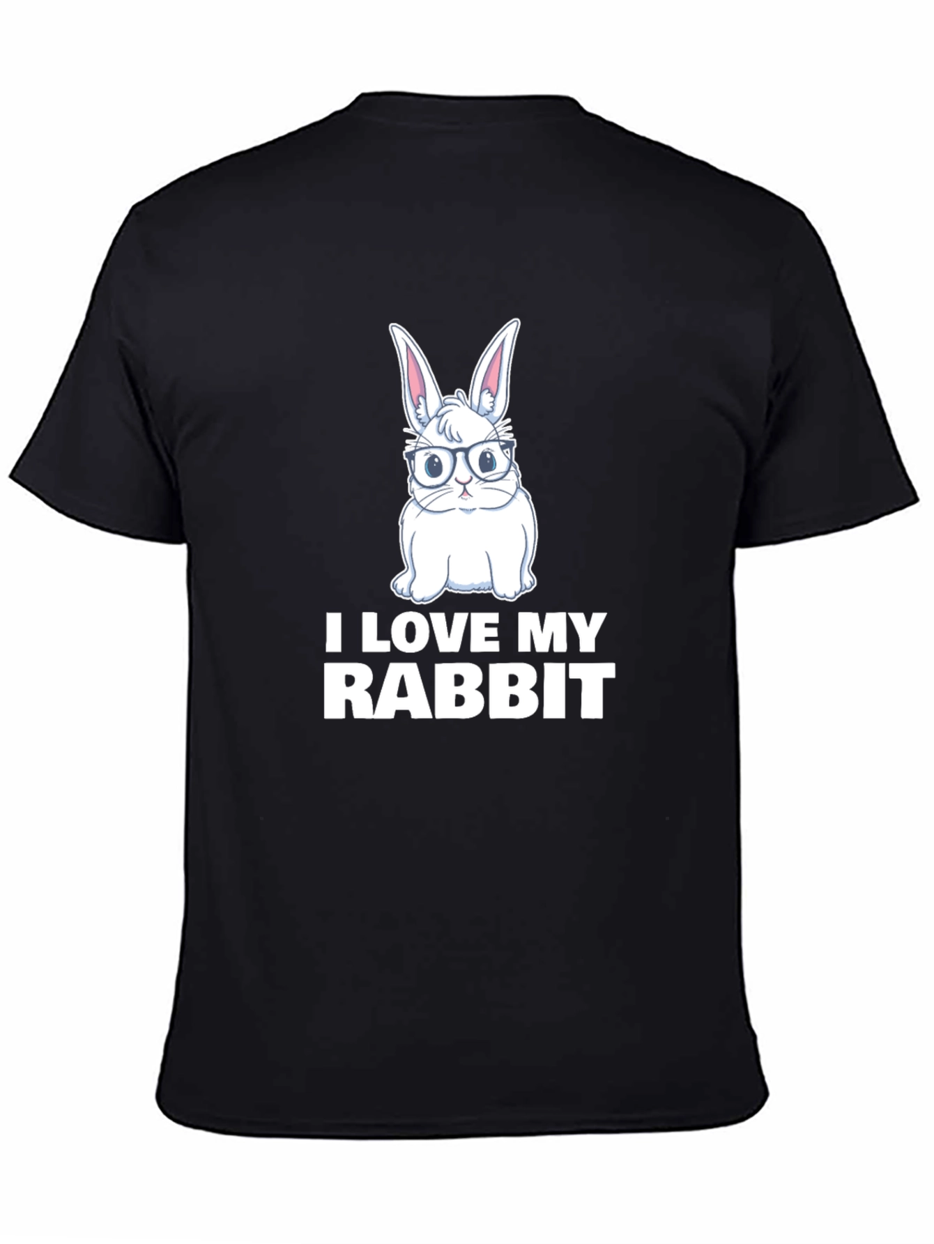 I Love My Rabbit Graphic T-Shirt