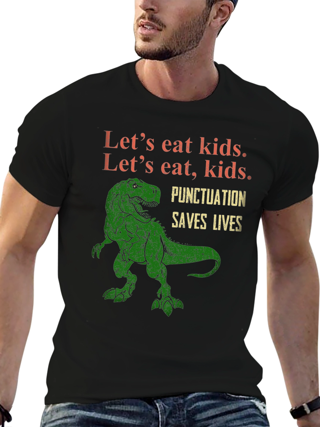 Lets Eat Kids T-Shirt: Punctuation Saves Lives