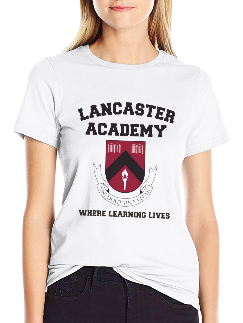 Lancaster Academy Crest Graphic T-Shirt