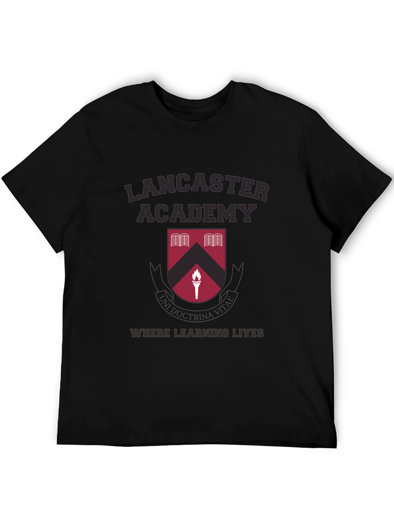 Lancaster Academy Crest Graphic T-Shirt