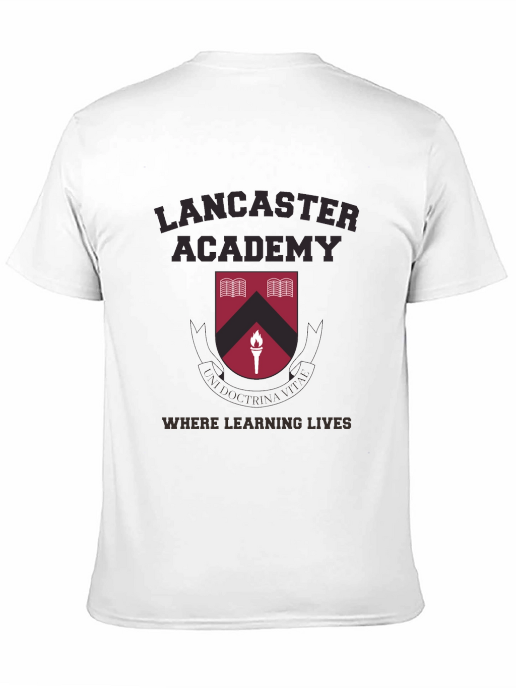 Lancaster Academy Crest Graphic T-Shirt