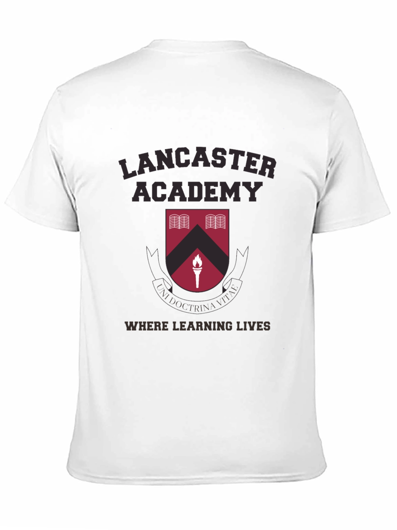 Lancaster Academy Crest Graphic T-Shirt