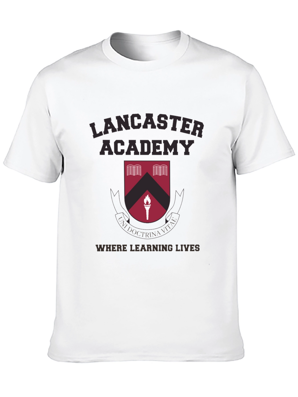 Lancaster Academy Crest Graphic T-Shirt