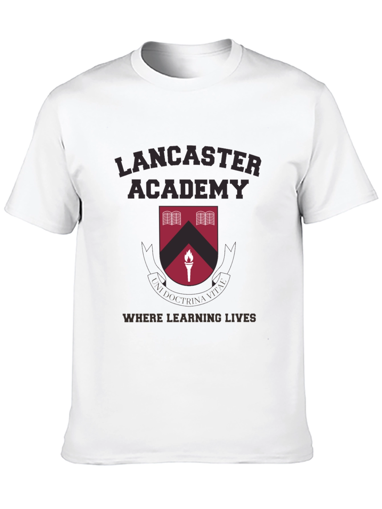 Lancaster Academy Crest Graphic T-Shirt