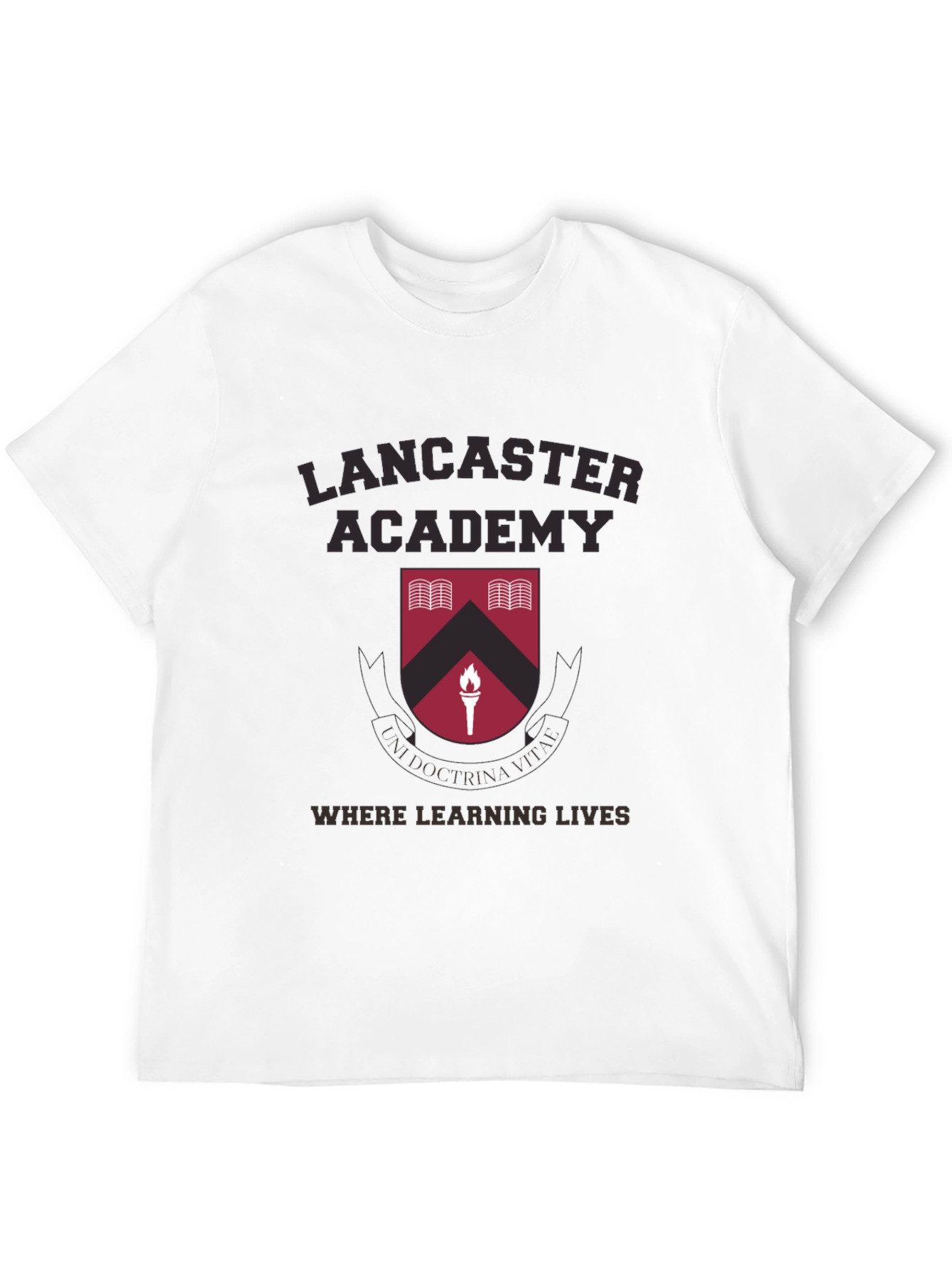Lancaster Academy Crest Graphic T-Shirt