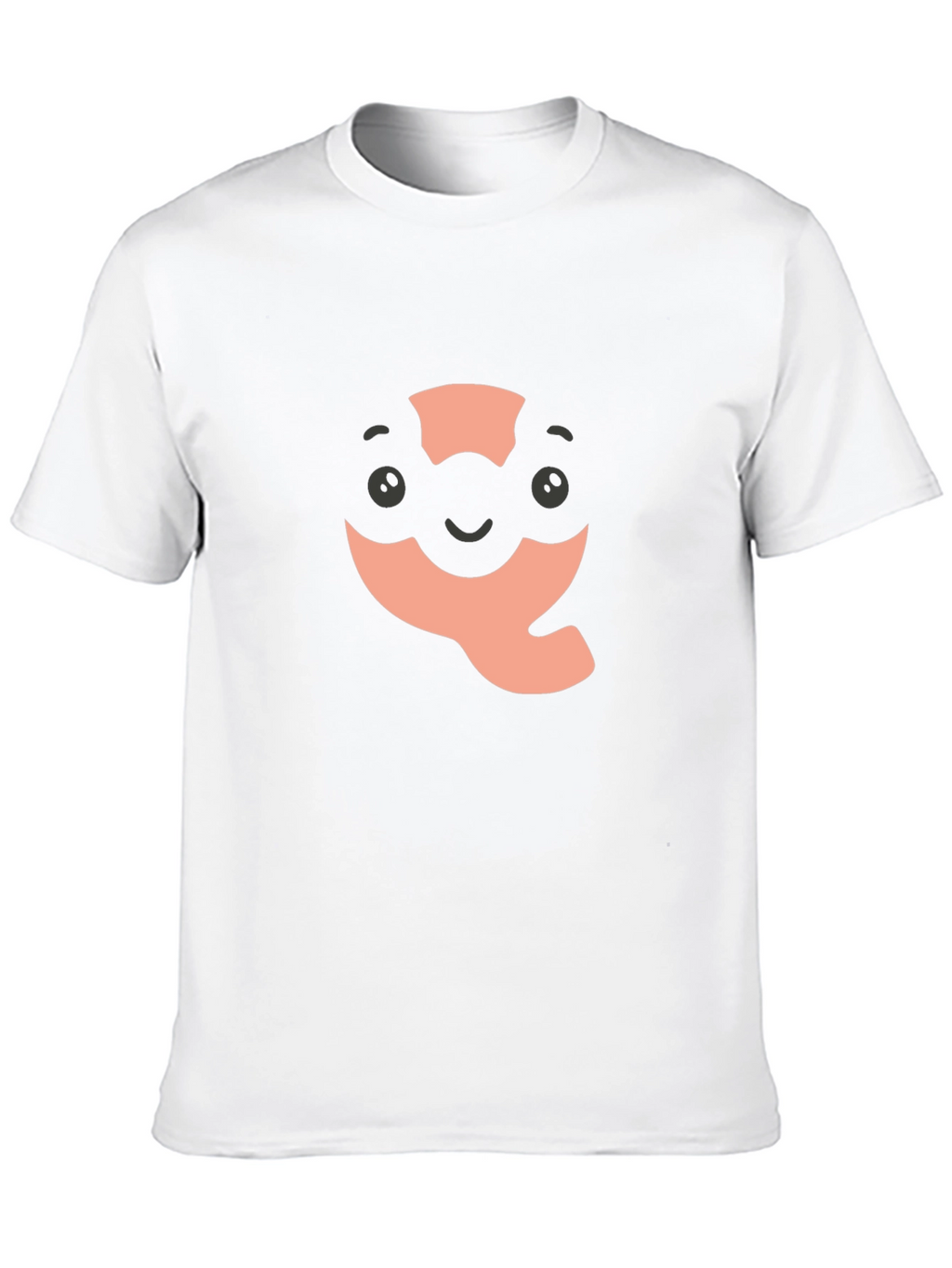 Quokka Character Graphic Black T-Shirt