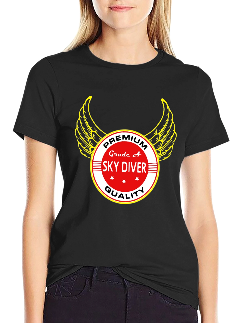 Premium Sky Diver Grade A Graphic T-Shirt