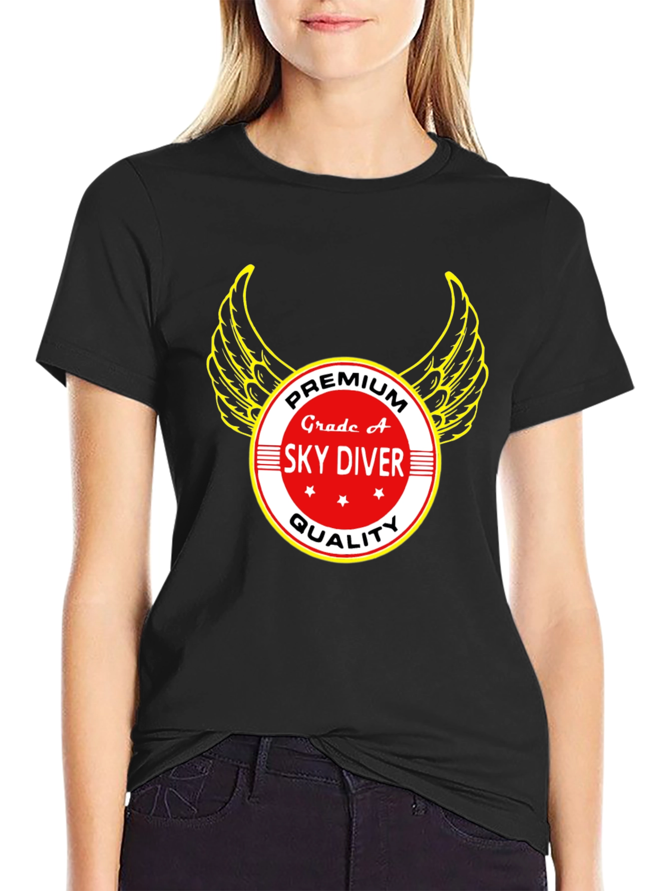 Premium Sky Diver Grade A Graphic T-Shirt
