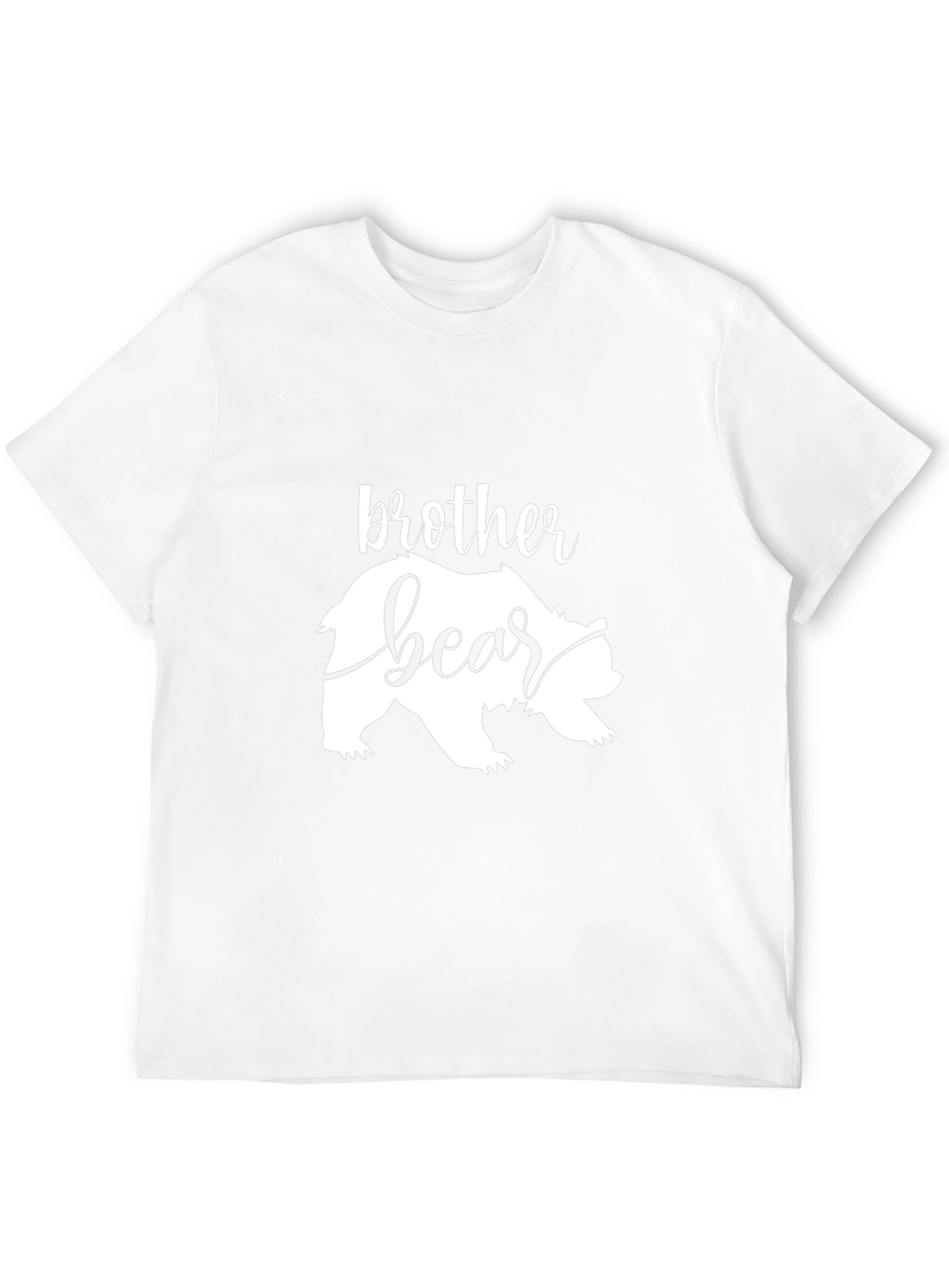 Brother Bear Graphic Tee - Stylish Black T-Shirt