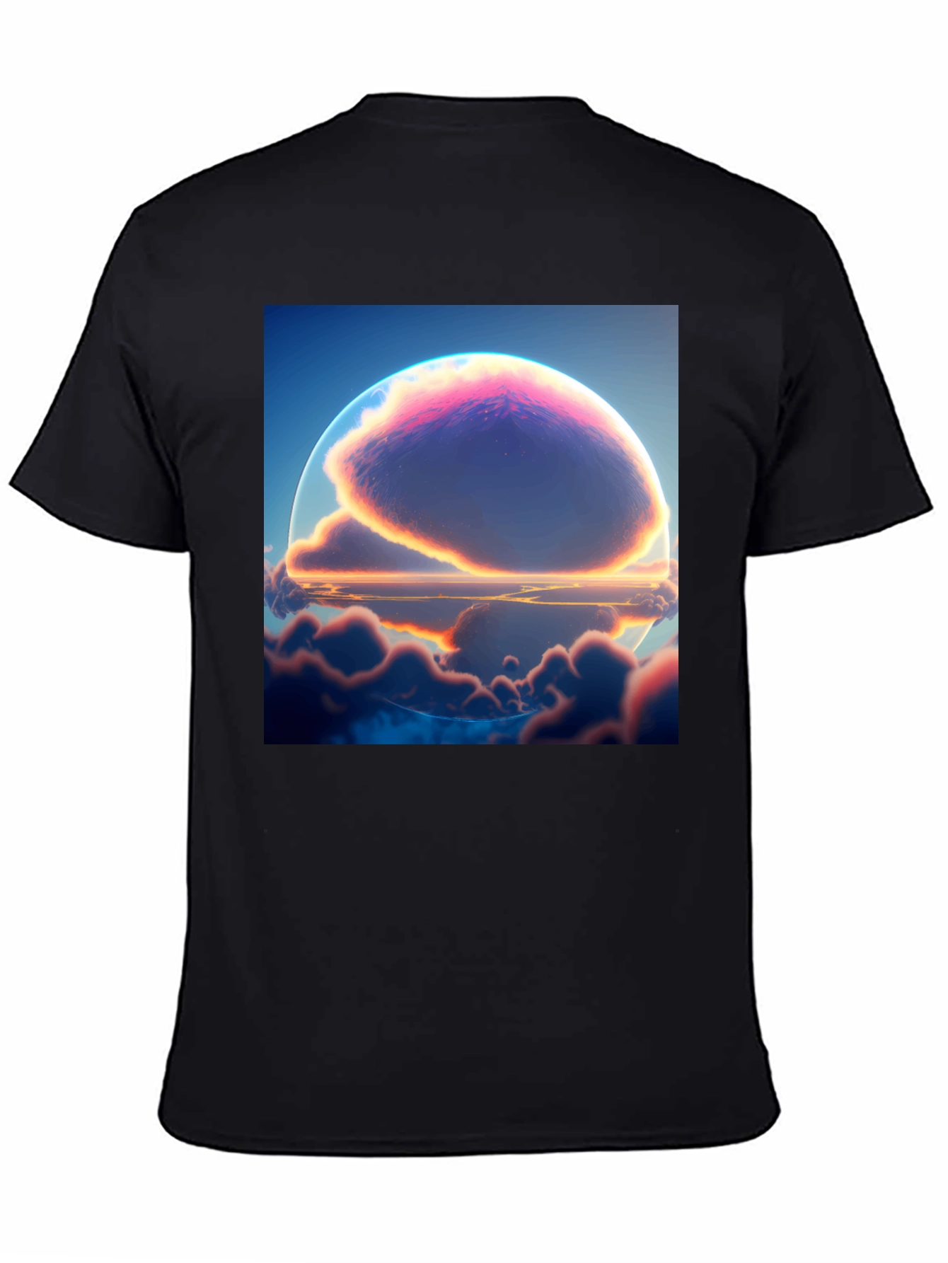 Surreal Cloudscape Graphic T-Shirt