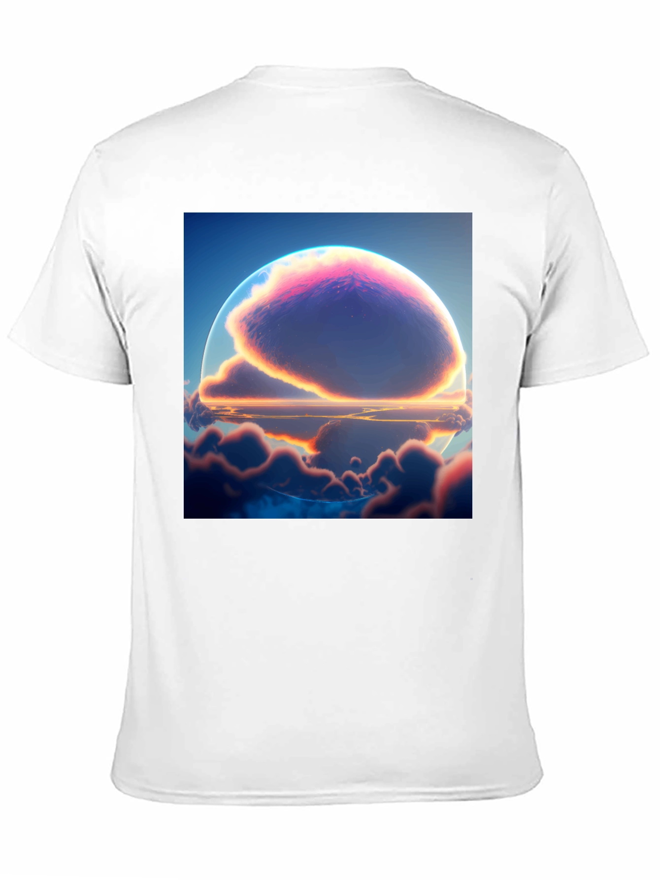 Surreal Cloudscape Graphic T-Shirt