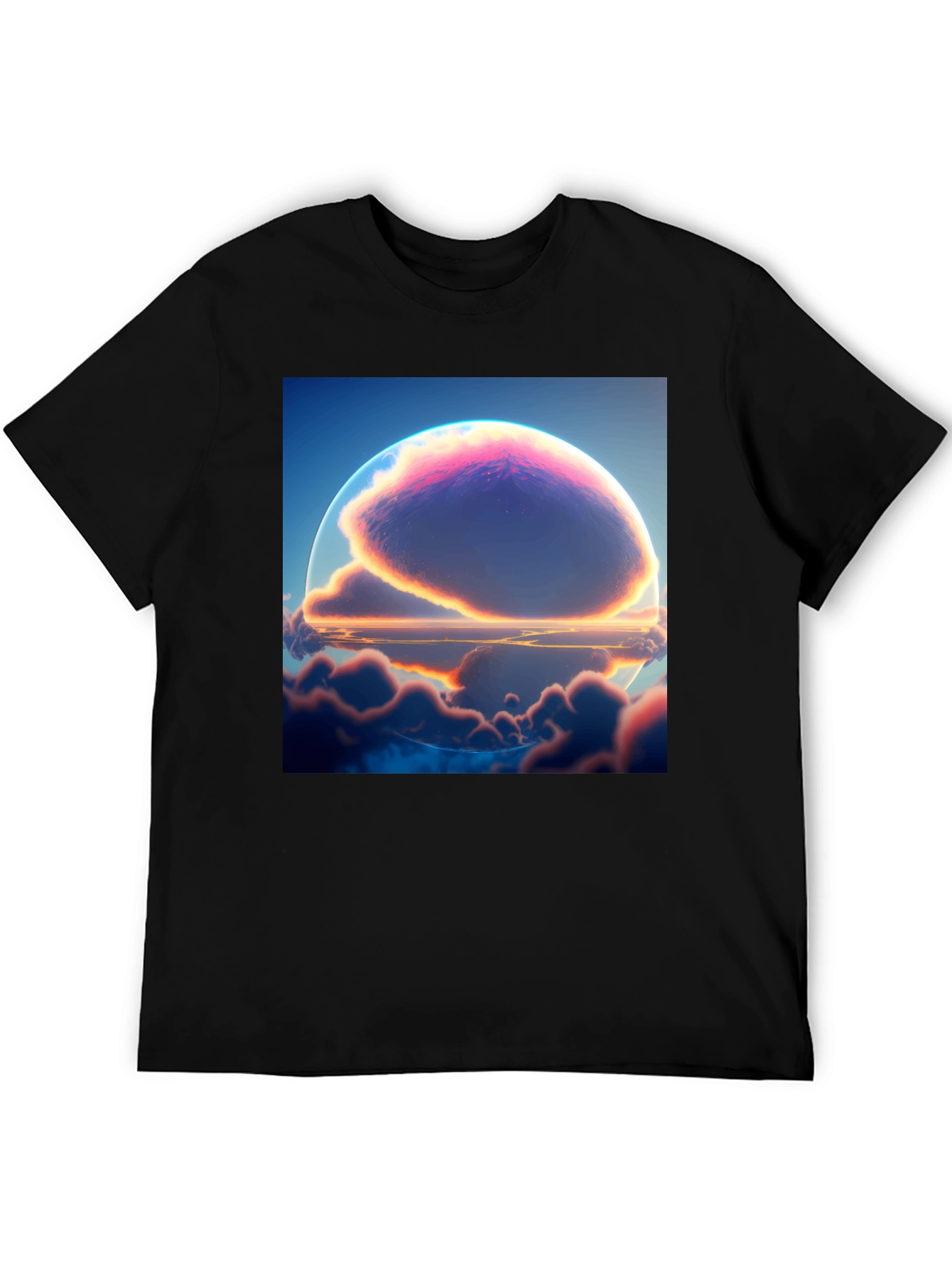 Surreal Cloudscape Graphic T-Shirt