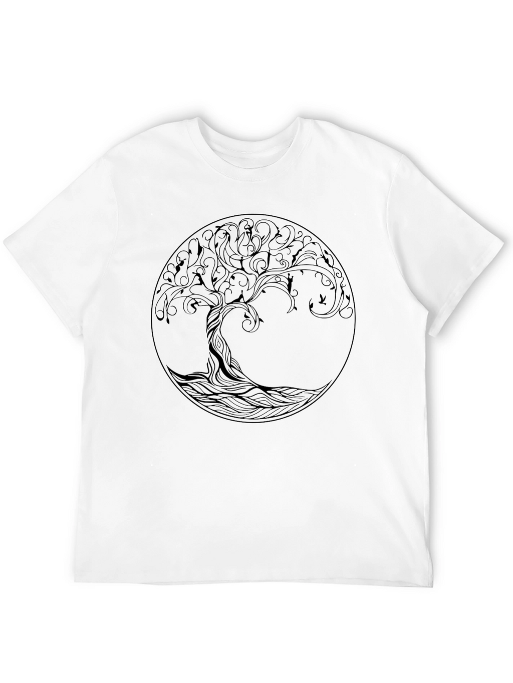 Tree of Life Graphic Black T-Shirt