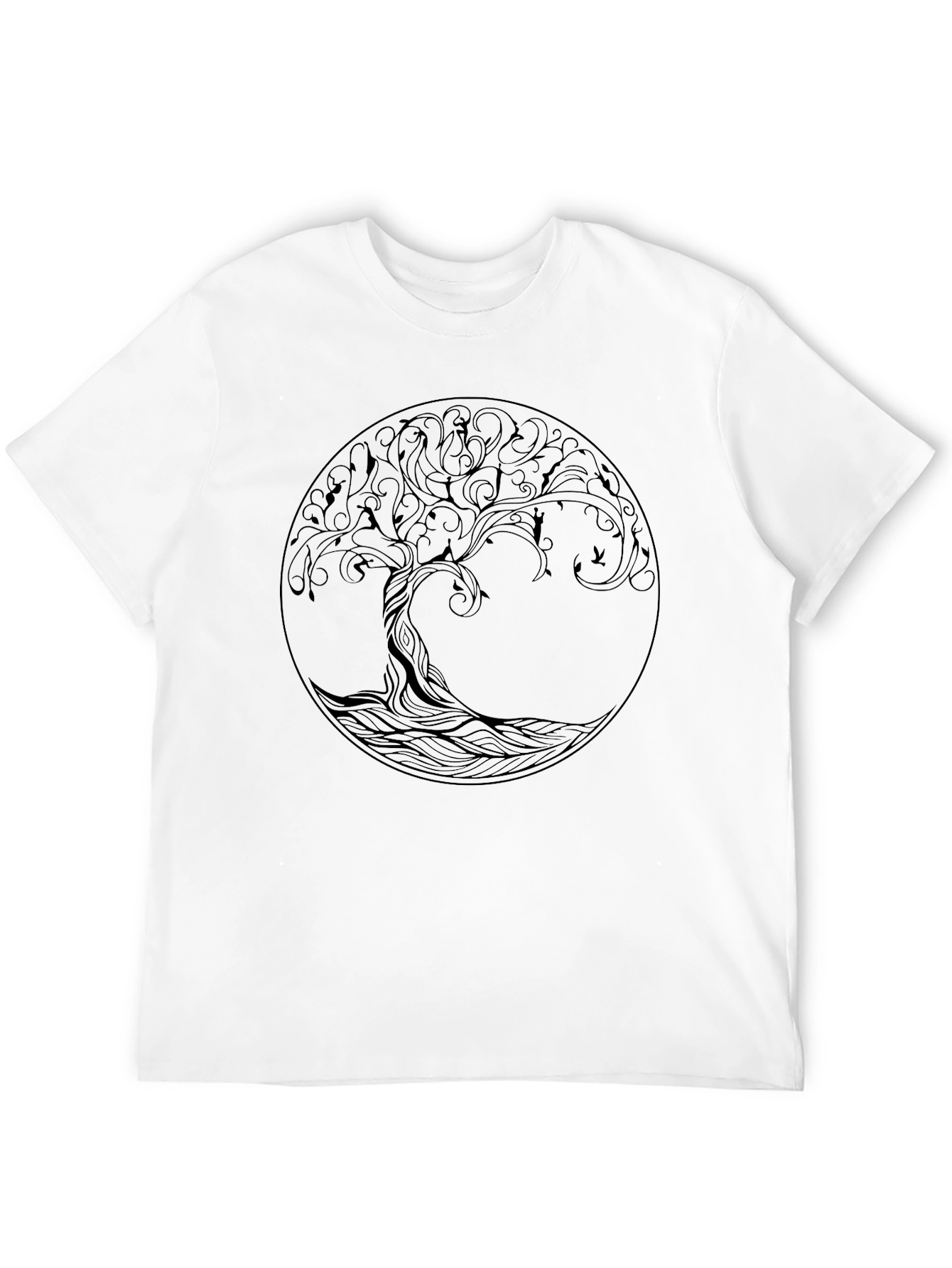 Tree of Life Graphic Black T-Shirt