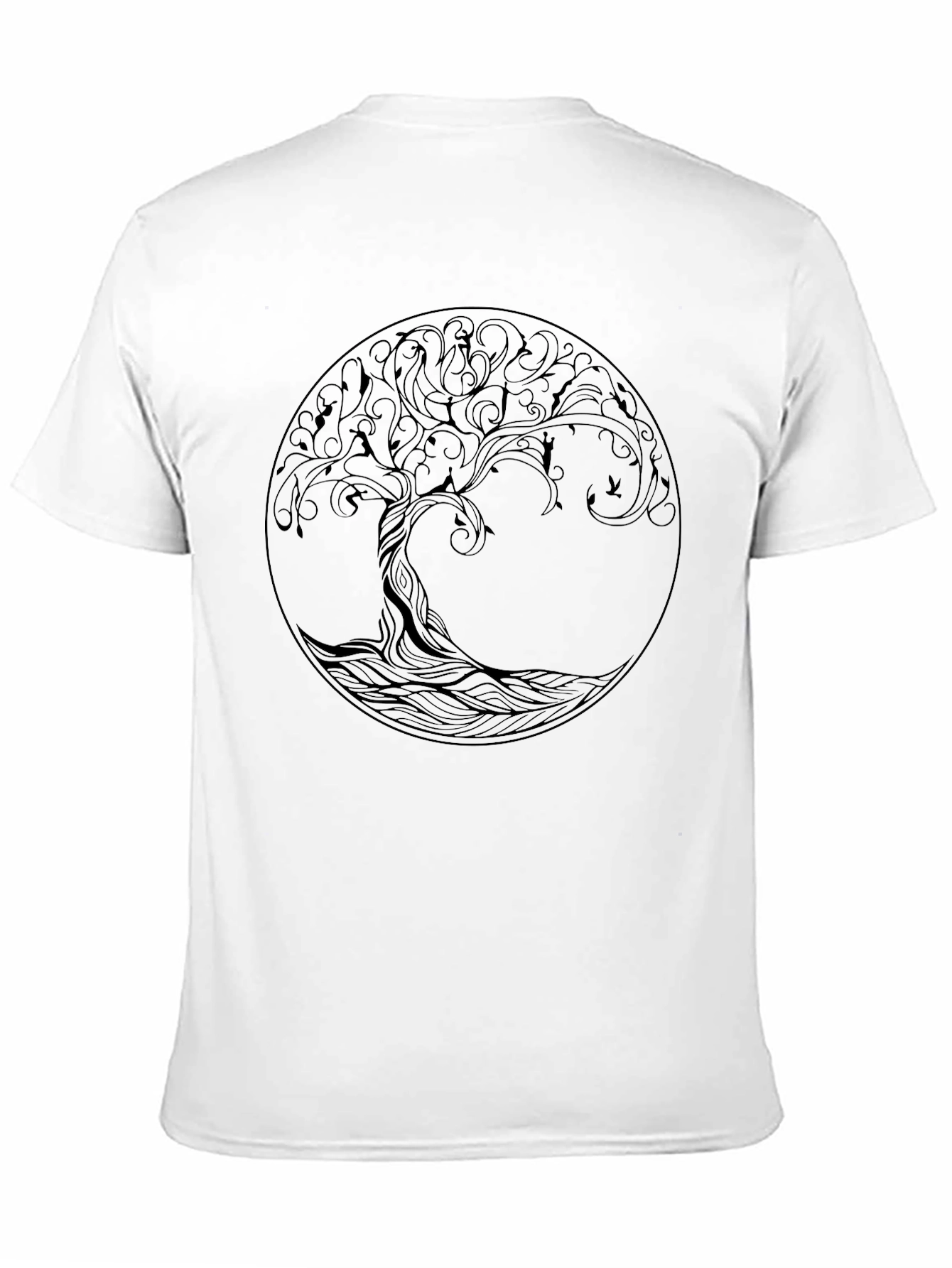 Tree of Life Graphic Black T-Shirt