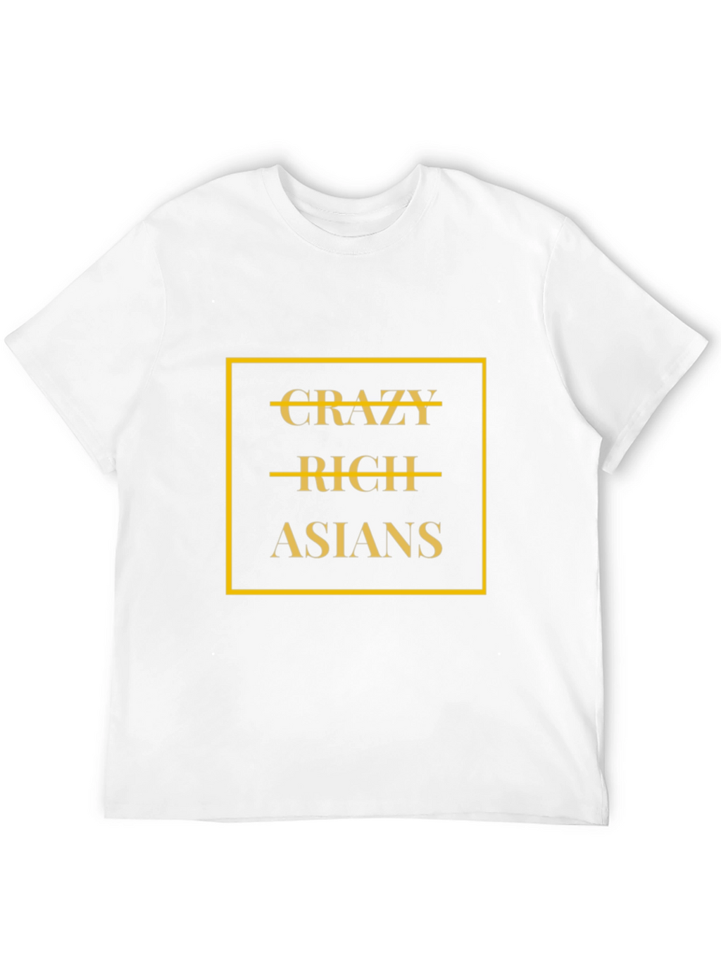 Crazy Rich Asians Graphic Tee - Black Cotton T-Shirt