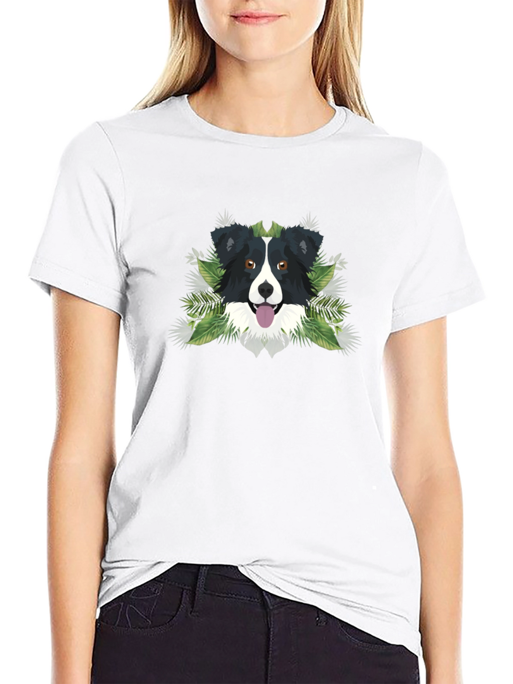 Dog Lovers Black Tee