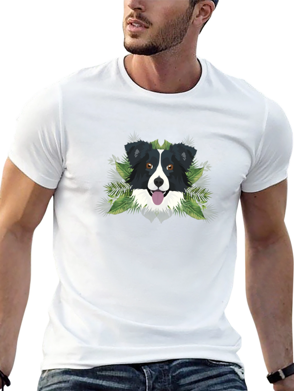 Dog Lovers Black Tee