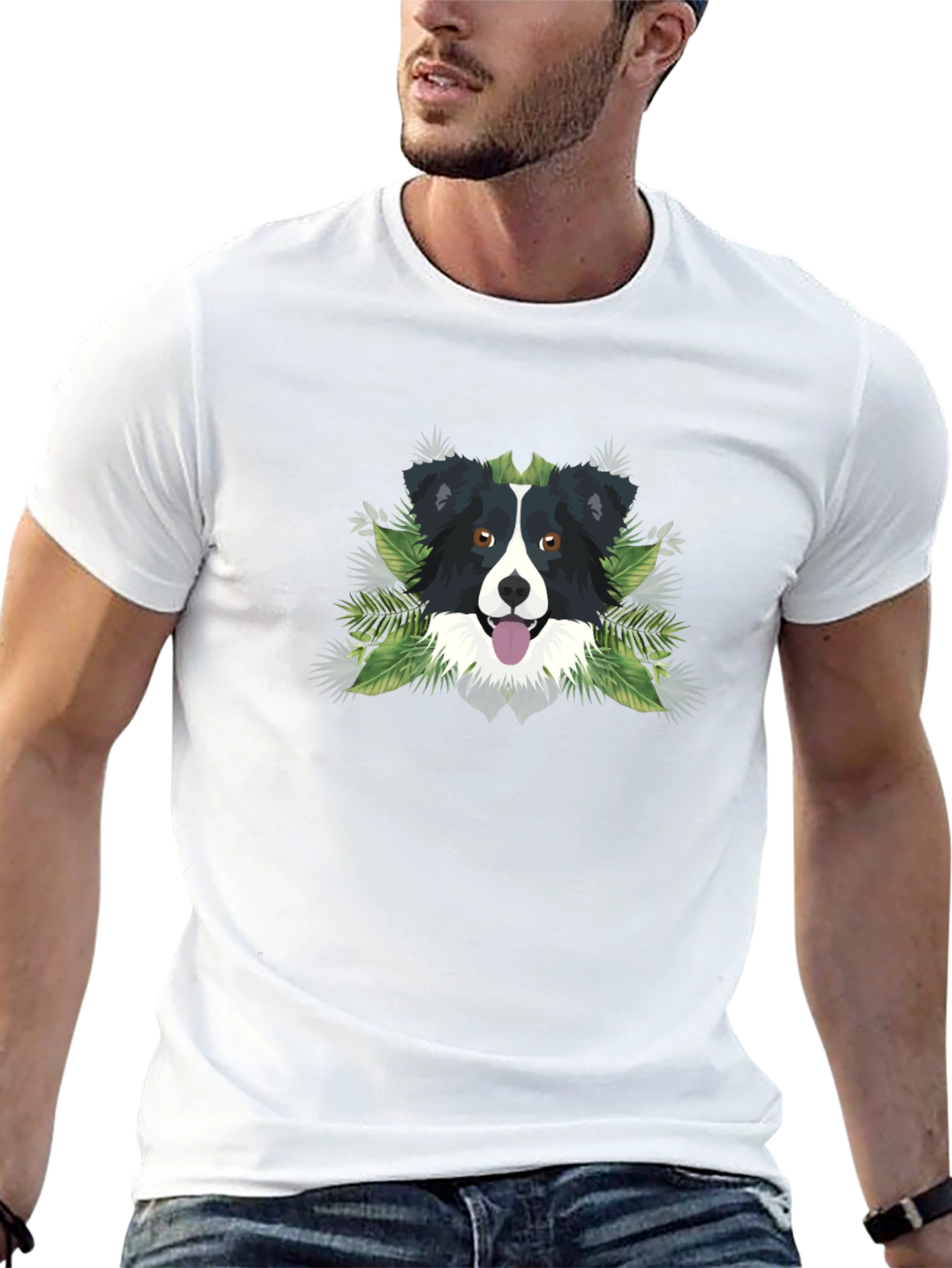 Dog Lovers Black Tee