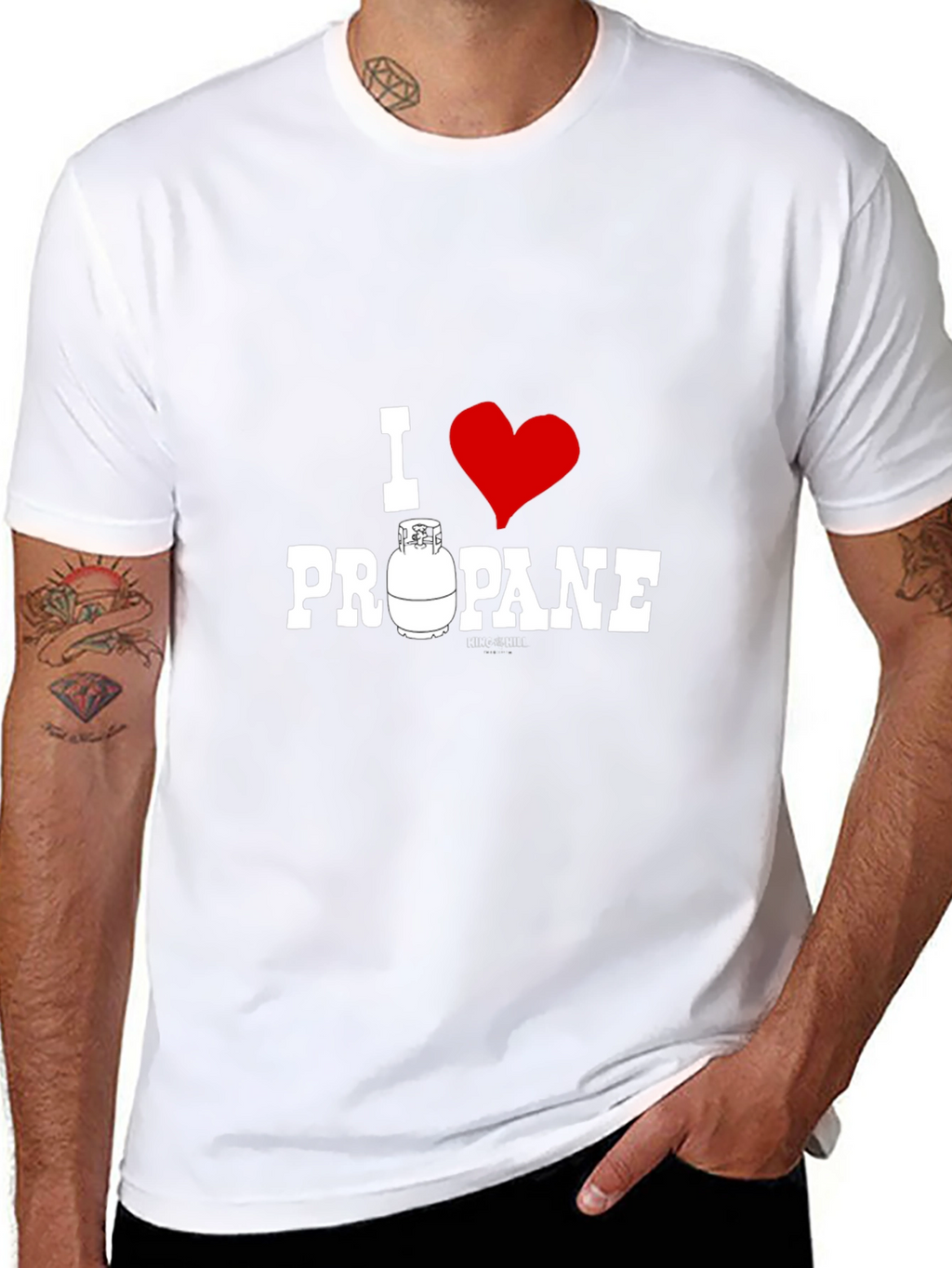 I Love Propane T-Shirt - BBQ Grill Master Tee
