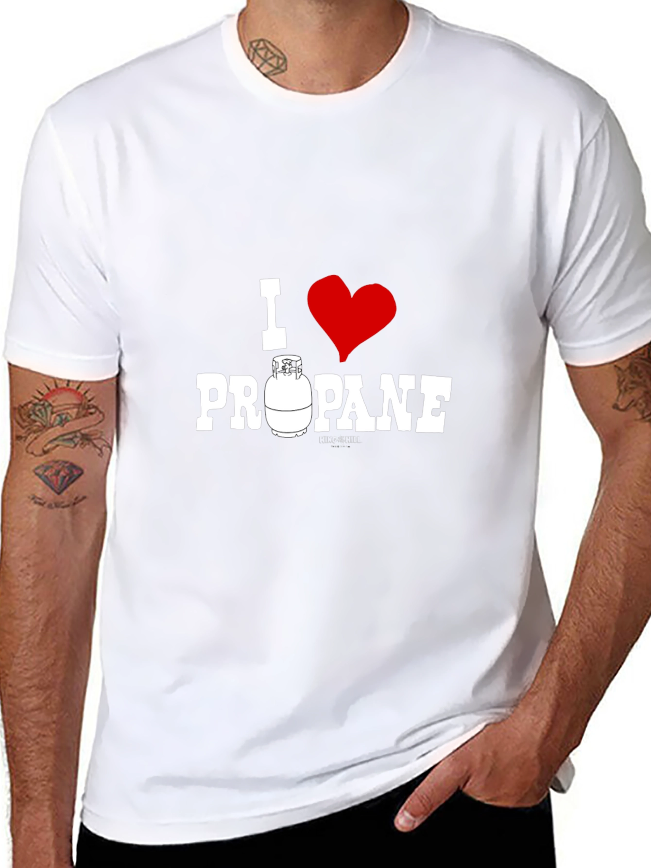 I Love Propane T-Shirt - BBQ Grill Master Tee