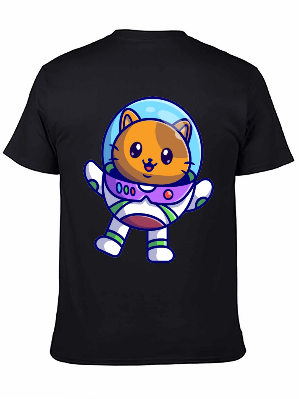 Astronaut Cat T-Shirt - Space Adventure Tee