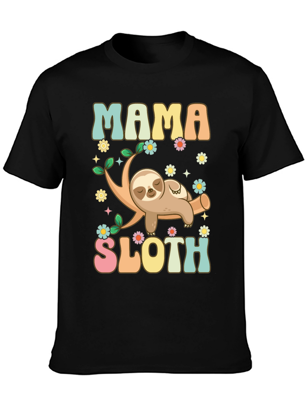 Mama Sloth Graphic Tee