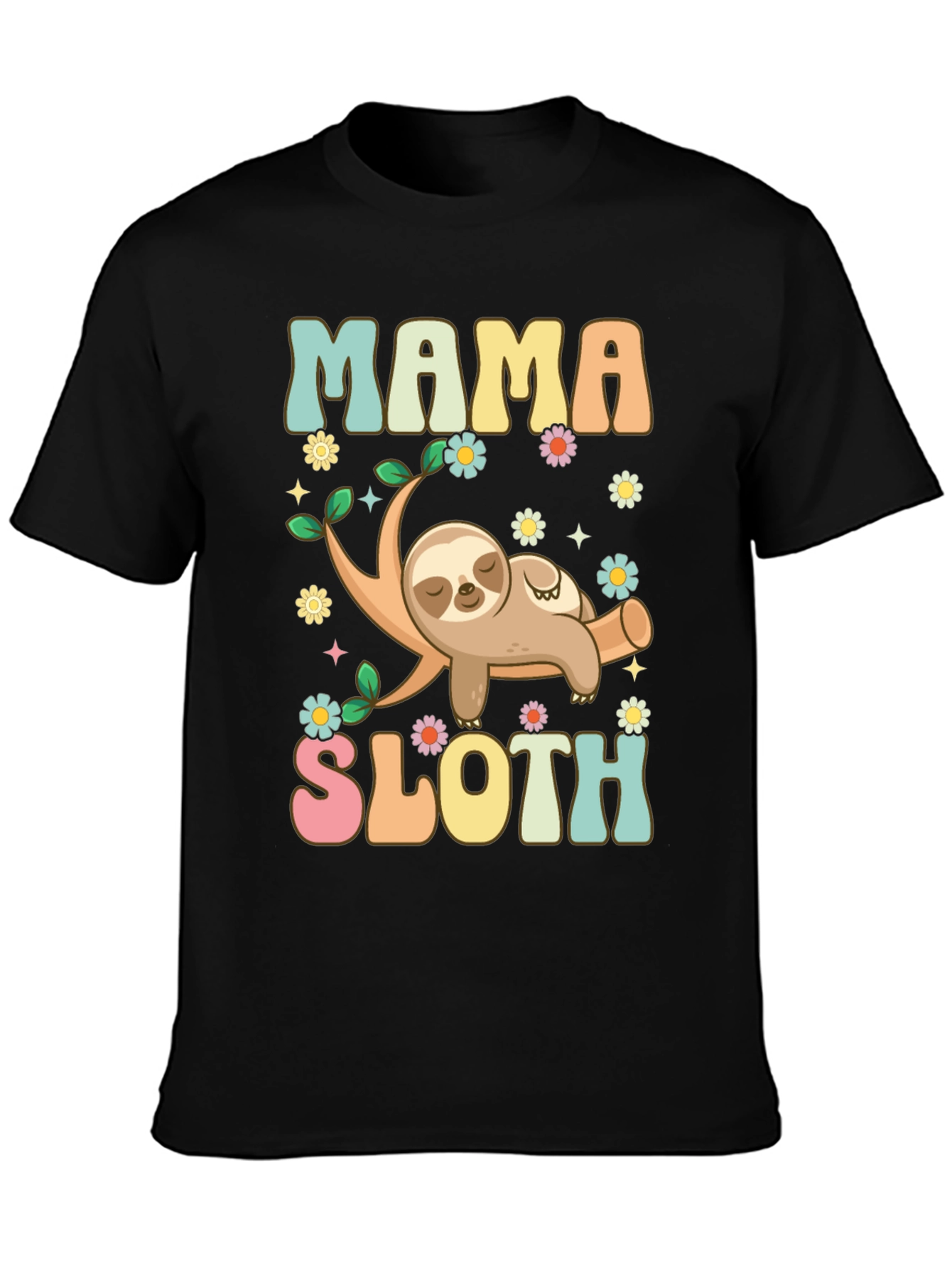Mama Sloth Graphic Tee