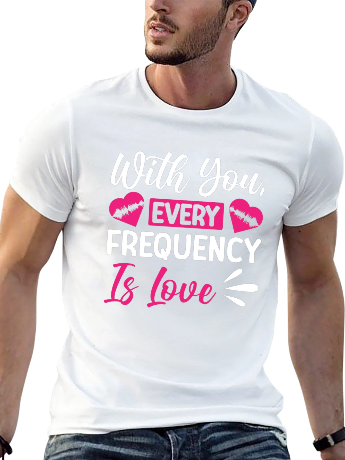 Frequency Love T-Shirt - Valentines Day Gift