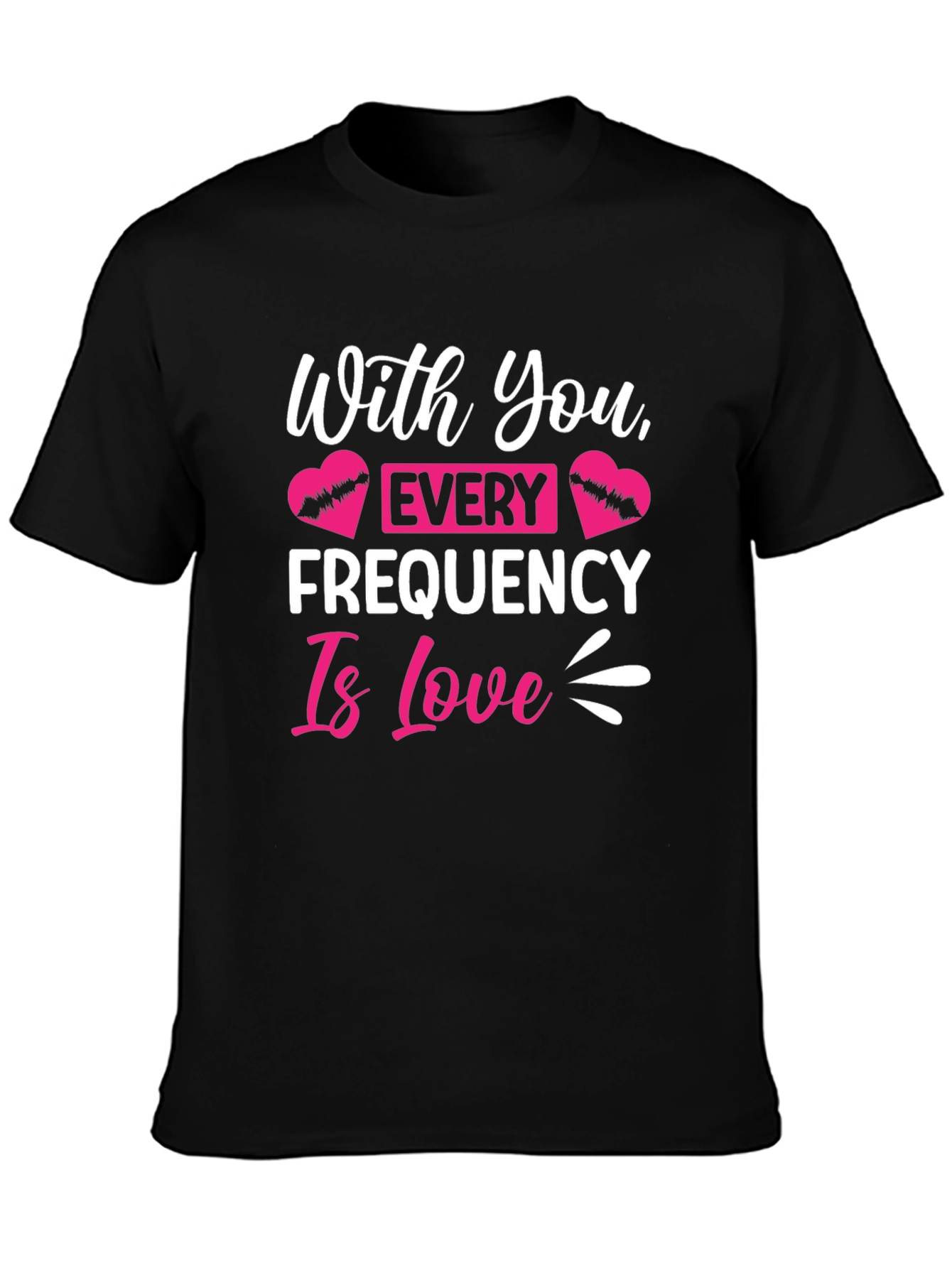 Frequency Love T-Shirt - Valentines Day Gift
