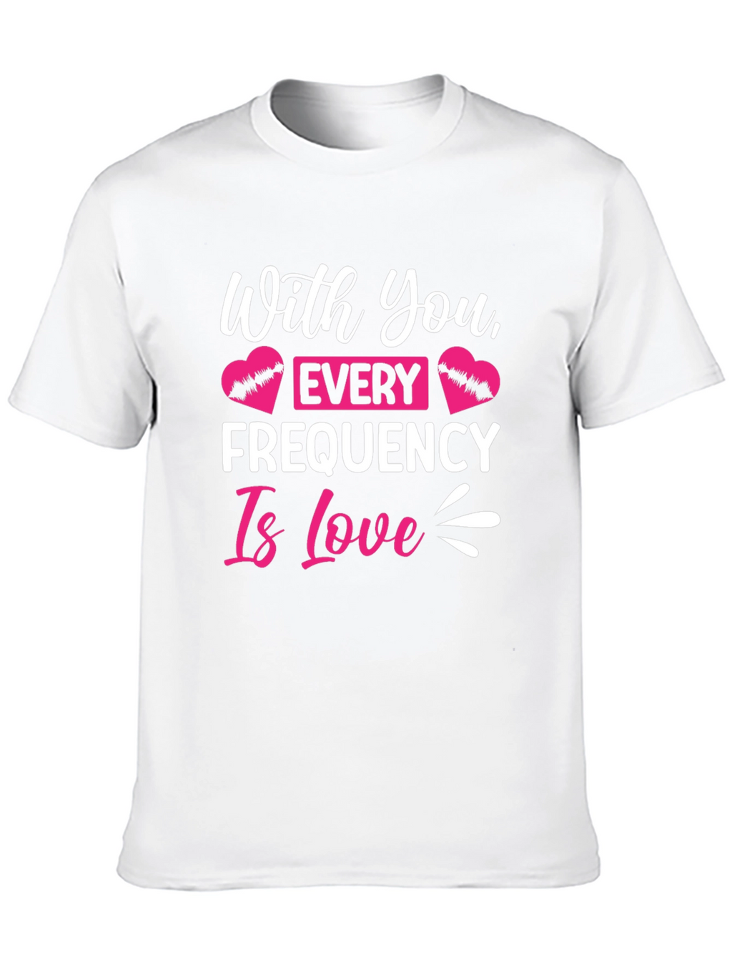 Frequency Love T-Shirt - Valentines Day Gift
