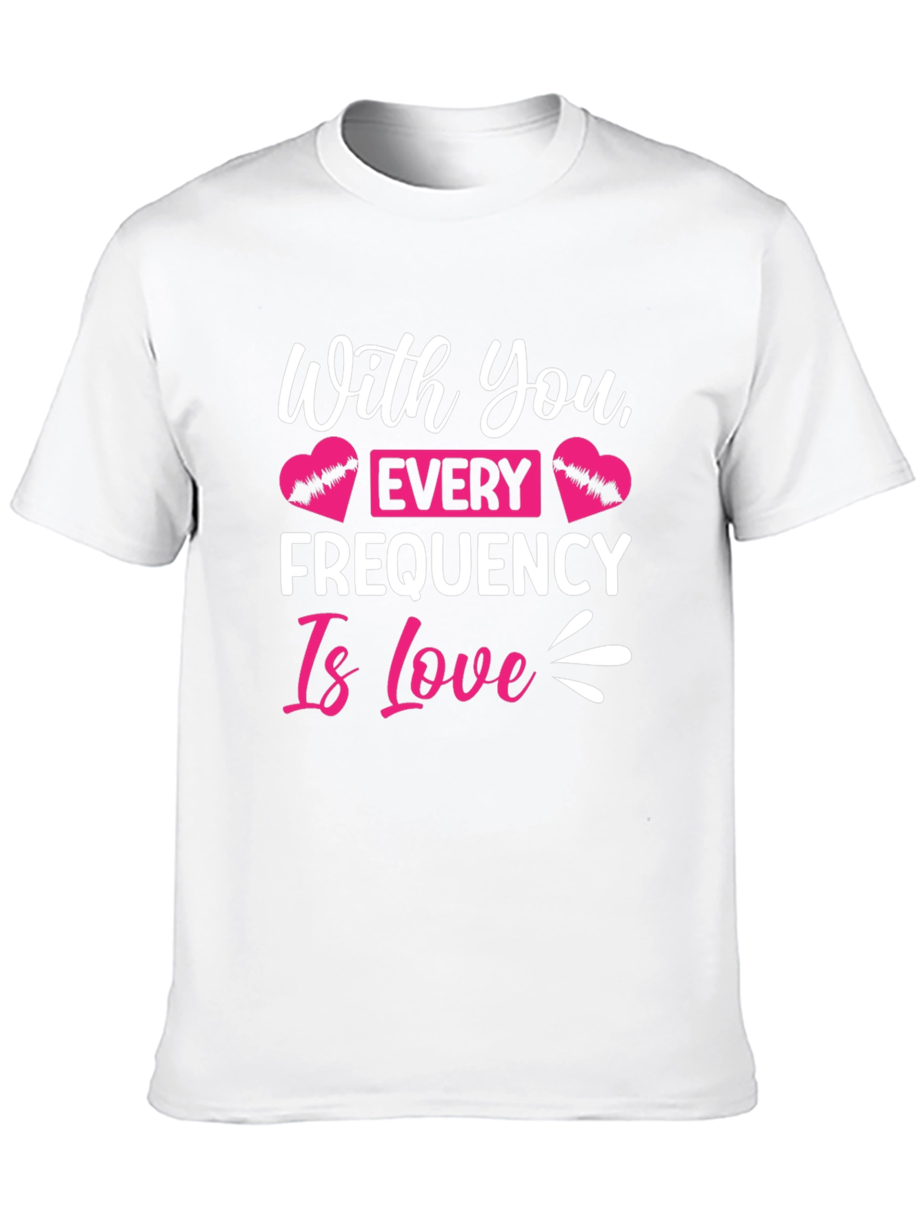 Frequency Love T-Shirt - Valentines Day Gift