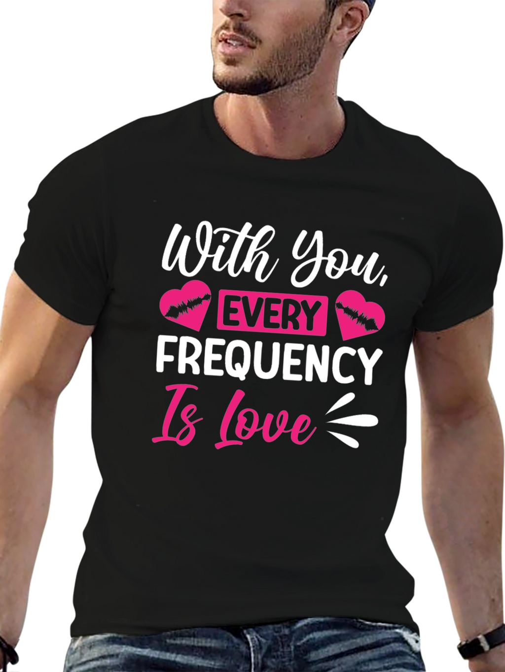 Frequency Love T-Shirt - Valentines Day Gift