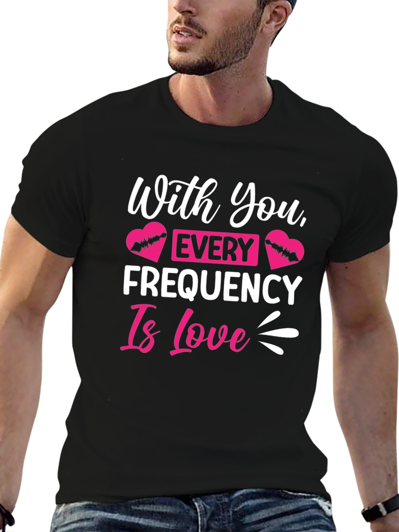 Frequency Love T-Shirt - Valentines Day Gift