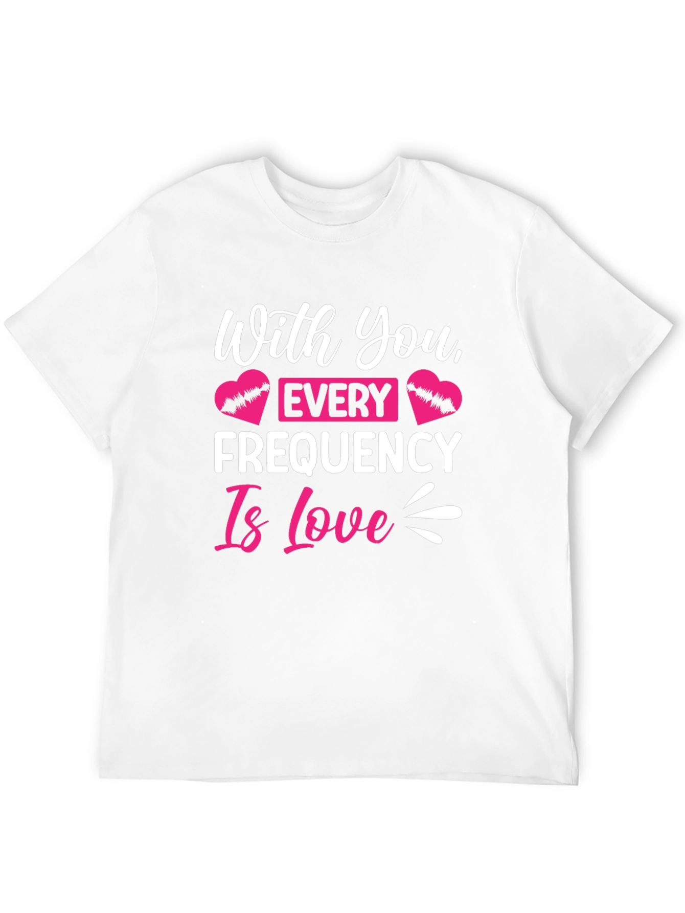 Frequency Love T-Shirt - Valentines Day Gift