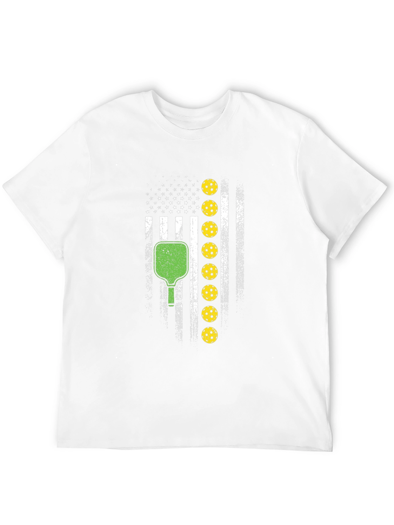 Pickleball USA Flag T-Shirt