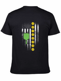 Pickleball USA Flag T-Shirt