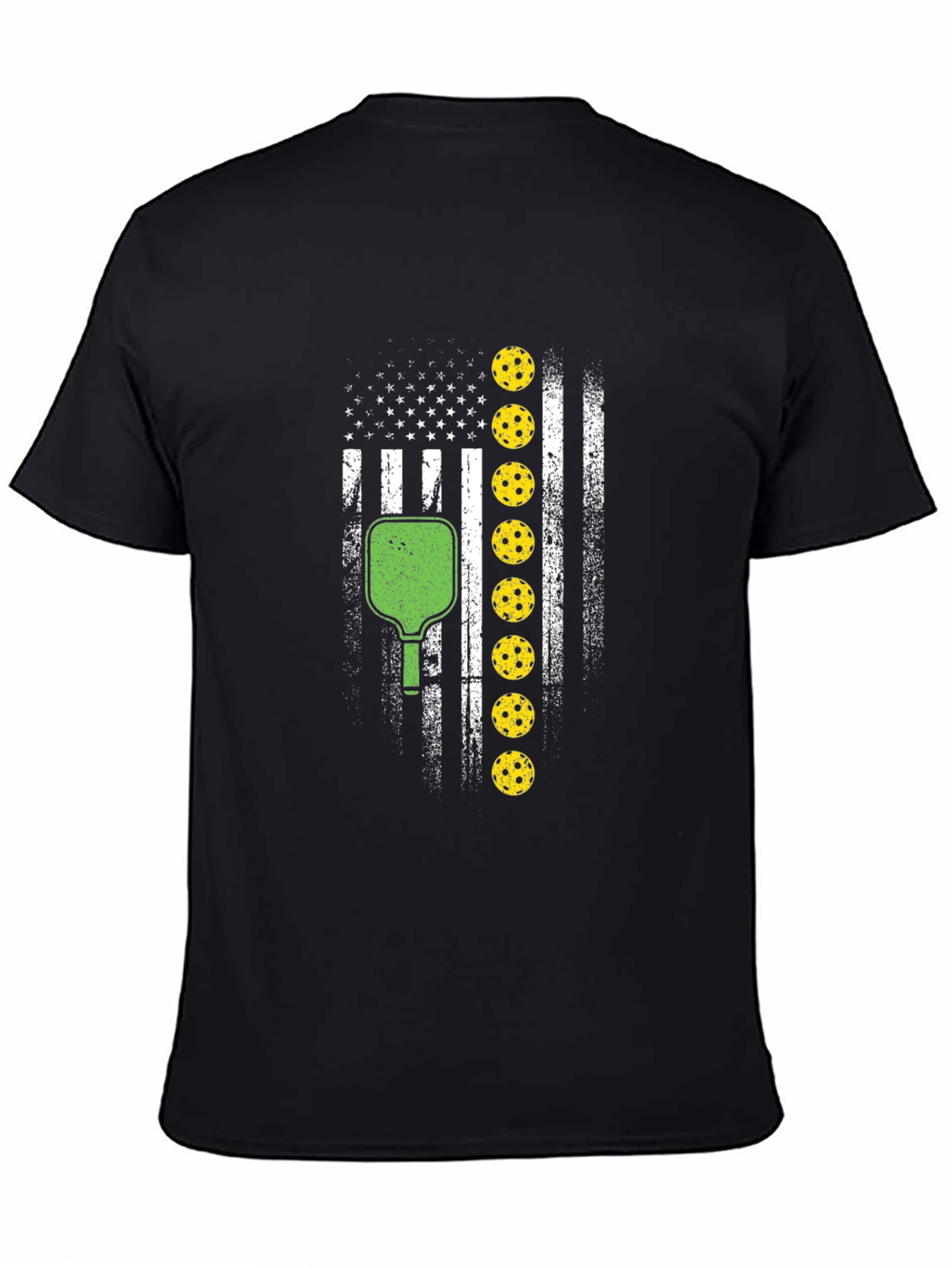 Pickleball USA Flag T-Shirt