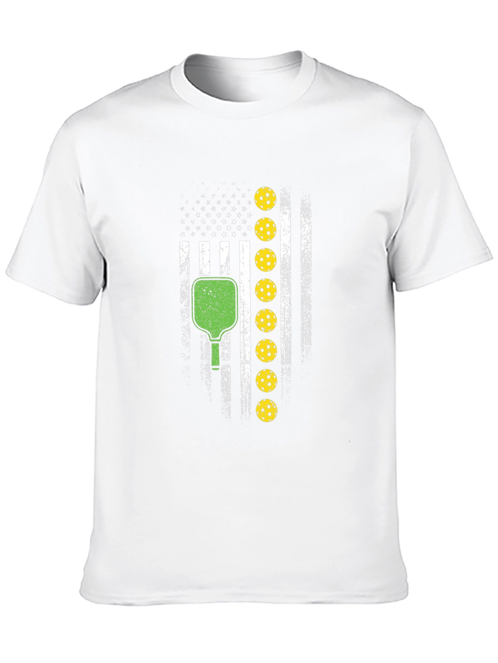 Pickleball USA Flag T-Shirt