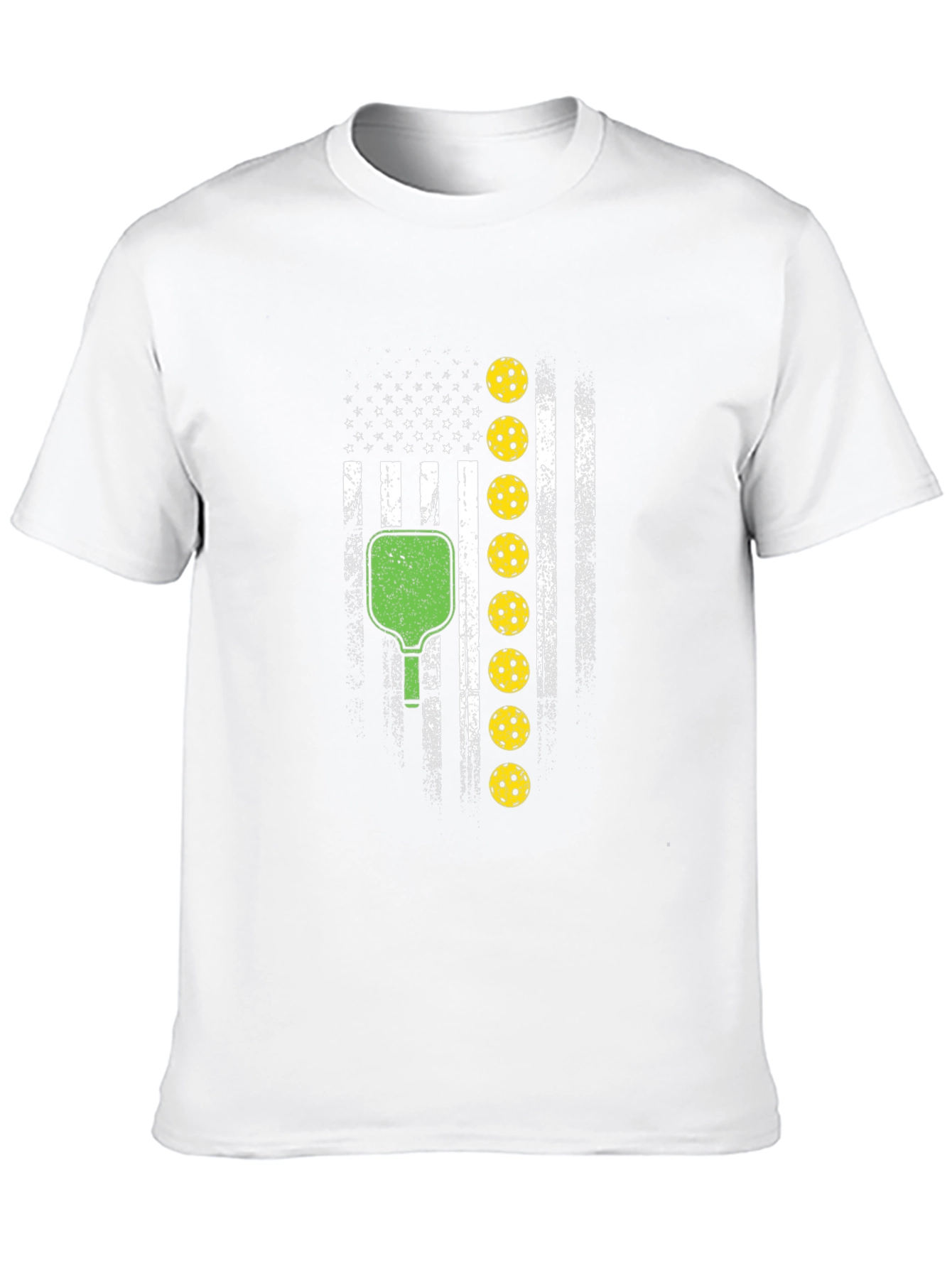 Pickleball USA Flag T-Shirt