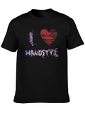 I Heart Hardstyle Black Graphic Tee